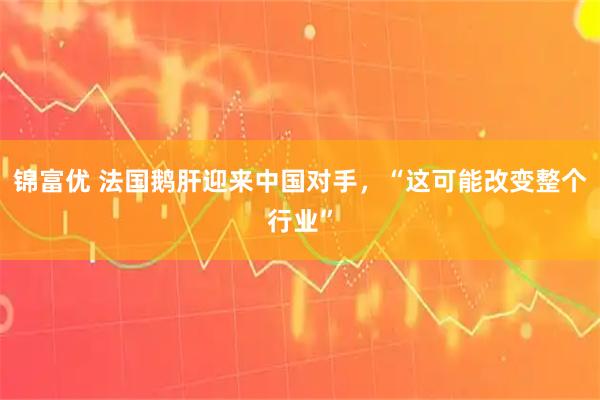 锦富优 法国鹅肝迎来中国对手，“这可能改变整个行业”